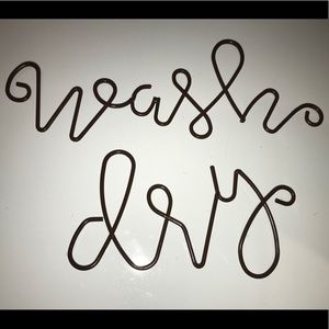 Wash & Dry Home Decor